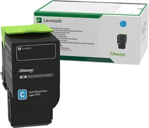 Lexmark 78C20C0 Cyan Toner — Consommables informatiques
