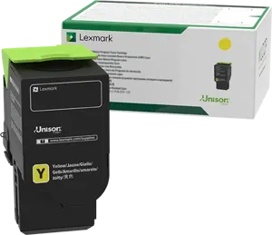 Lexmark 78C20Y0 Jaune Toner — Consommables informatiques