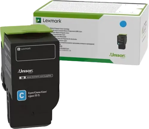 Lexmark 78C2XCE Cyan Toner — Consommables informatiques