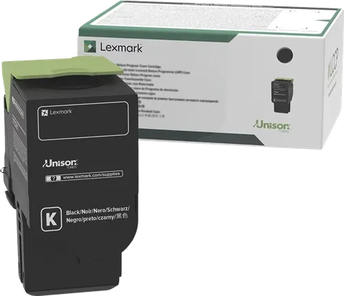 Lexmark 78C2XK0 Noir(e) Toner — Consommables informatiques