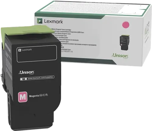 Lexmark 78C2XM0 Magenta Toner — Consommables informatiques