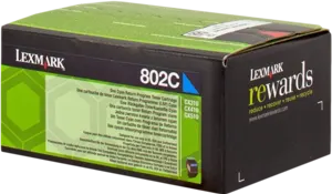 Lexmark 802C Cyan Toner — Consommables informatiques