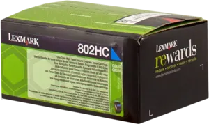 Lexmark 802HC Cyan Toner — Consommables informatiques