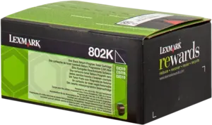 Lexmark 802K Noir(e) Toner — Consommables informatiques