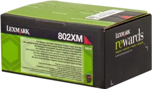 Lexmark 802XM Magenta Toner — Consommables informatiques
