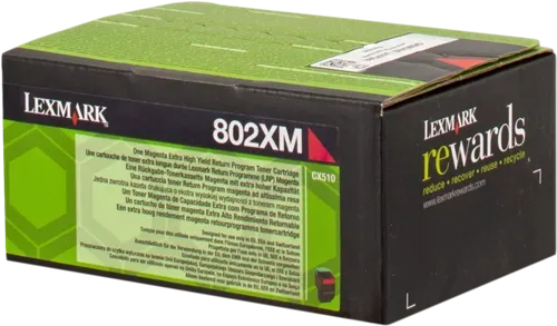 Lexmark 802XM Magenta Toner — Consommables informatiques