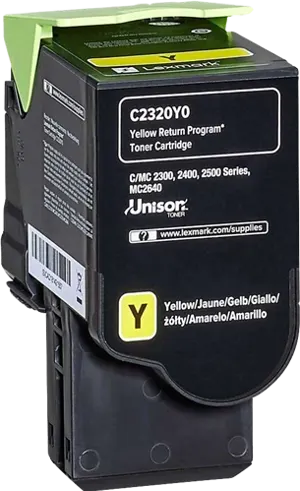 Lexmark C2320Y0 Jaune Toner — Consommables informatiques