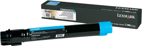 Lexmark X950X2CG Cyan Toner — Consommables informatiques