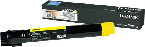 Lexmark X950X2YG Jaune Toner — Consommables informatiques