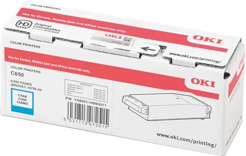 OKI 09006127 Cyan Toner — Consommables informatiques