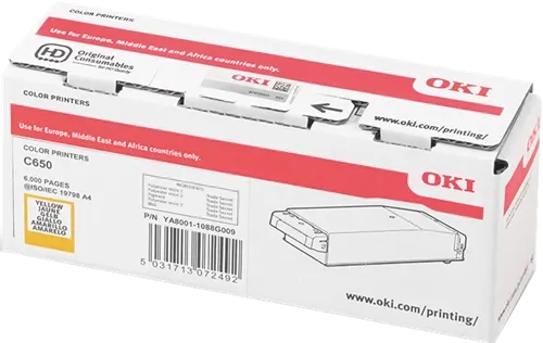 OKI 09006129 Jaune Toner — Consommables informatiques