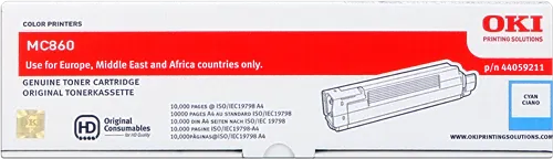 OKI 44059211 Cyan Toner — Consommables informatiques
