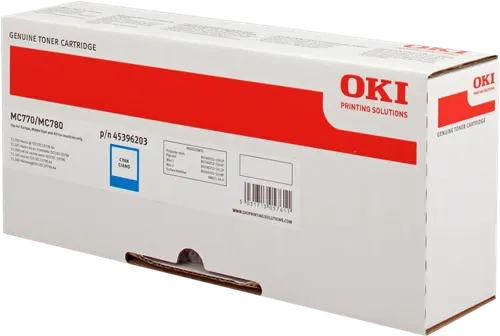 OKI 45396203 Cyan Toner — Consommables informatiques