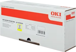 OKI 45396301 Jaune Toner — Consommables informatiques