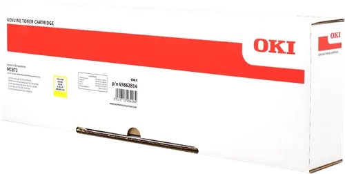 OKI 45862814 Jaune Toner — Consommables informatiques