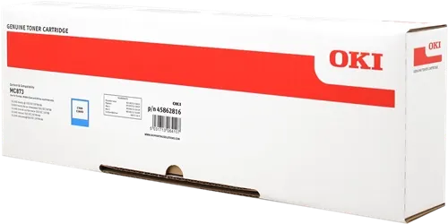 OKI 45862816 Cyan Toner — Consommables informatiques