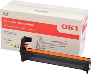OKI 46438001 Tambour d'image Jaune — Consommables informatiques