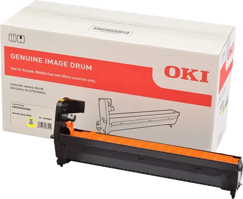OKI 46438001 Tambour d'image Jaune — Consommables informatiques