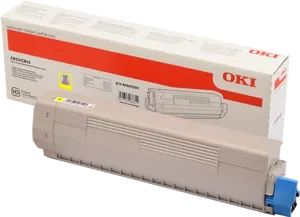 OKI 46443101 Jaune Toner — Consommables informatiques