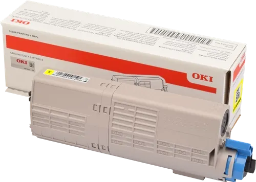 OKI 46490401 Jaune Toner — Consommables informatiques