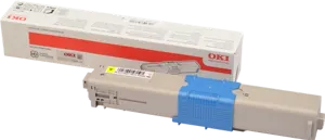 OKI 46508709 Jaune Toner — Consommables informatiques
