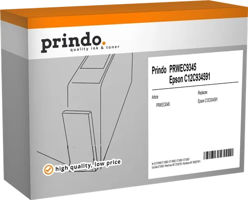 Prindo PRWEC9345 Unité de maintenance — Consommables informatiques