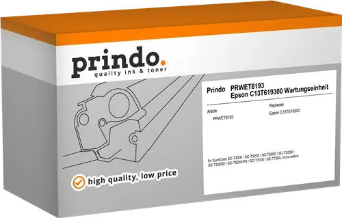 Prindo PRWET6193 Unité de maintenance — Consommables informatiques