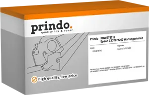 Prindo PRWET6712 Unité de maintenance — Consommables informatiques