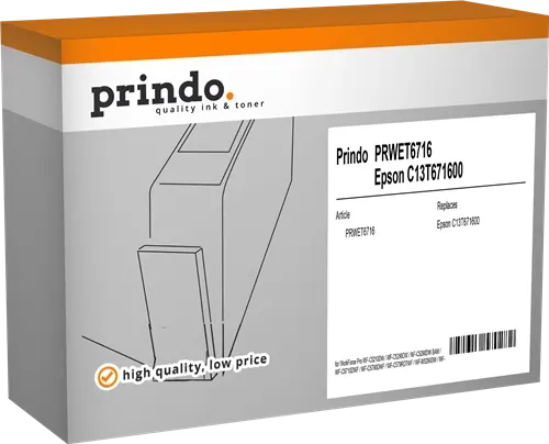 Prindo PRWET6716 Unité de maintenance — Consommables informatiques