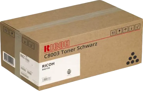 Ricoh C8003BK Noir(e) Toner — Consommables informatiques