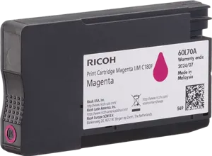 Ricoh IJM C180F Magenta Cartouche d'encre 408519 — Consommables informatiques