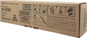 Ricoh MP 3554BK Noir(e) Toner — Consommables informatiques