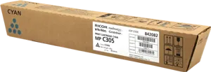 Ricoh MP C305C Cyan Toner — Consommables informatiques