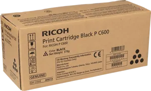 Ricoh P C600BK Noir(e) Toner — Consommables informatiques