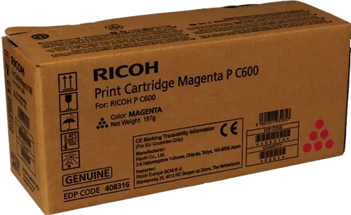 Ricoh P C600M Magenta Toner — Consommables informatiques