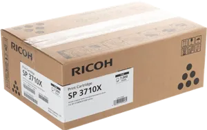 Ricoh SP 3710X Noir(e) Toner — Consommables informatiques