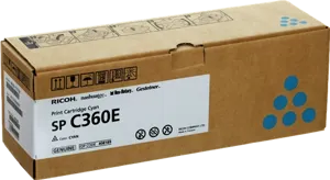 Ricoh SP C360EC Cyan Toner — Consommables informatiques