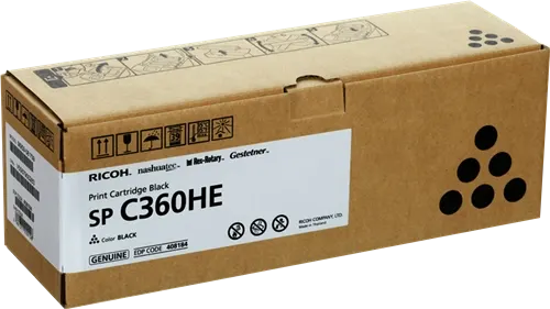 Ricoh SP C360HEBK Noir(e) Toner — Consommables informatiques