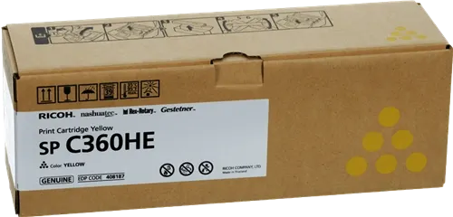 Ricoh SP C360HEY Jaune Toner — Consommables informatiques