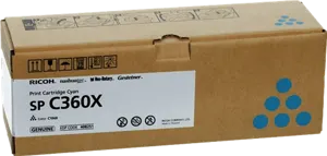 Ricoh SP C360XC Cyan Toner — Consommables informatiques