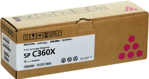 Ricoh SP C360XM Magenta Toner — Consommables informatiques