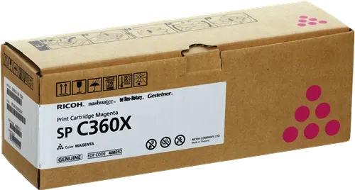 Ricoh SP C360XM Magenta Toner — Consommables informatiques