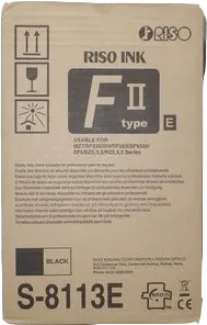 Riso Noir(e) Cartouche d'encre S-8113E — Consommables informatiques