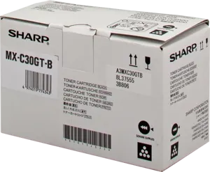 Sharp MX-C30GTB Noir(e) Toner — Consommables informatiques