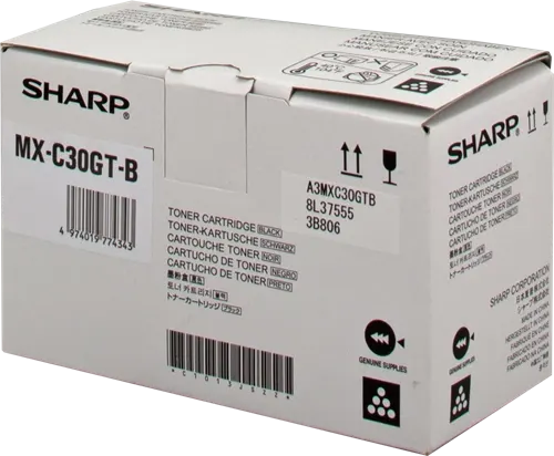 Sharp MX-C30GTB Noir(e) Toner — Consommables informatiques