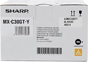 Sharp MX-C30GTY Jaune Toner — Consommables informatiques