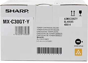 Sharp MX-C30GTY Jaune Toner — Consommables informatiques