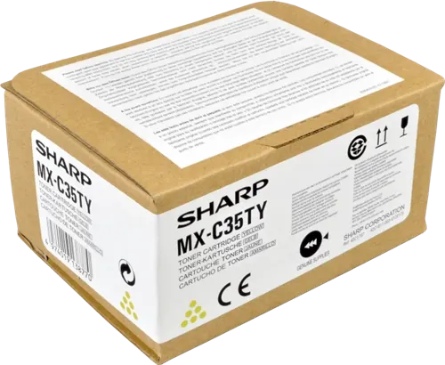 Sharp MX-C35TY Jaune Toner — Consommables informatiques