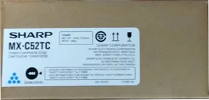 Sharp MX-C52TC Cyan Toner — Consommables informatiques