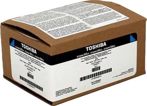Toshiba T-FC305PC-R Cyan Toner — Consommables informatiques